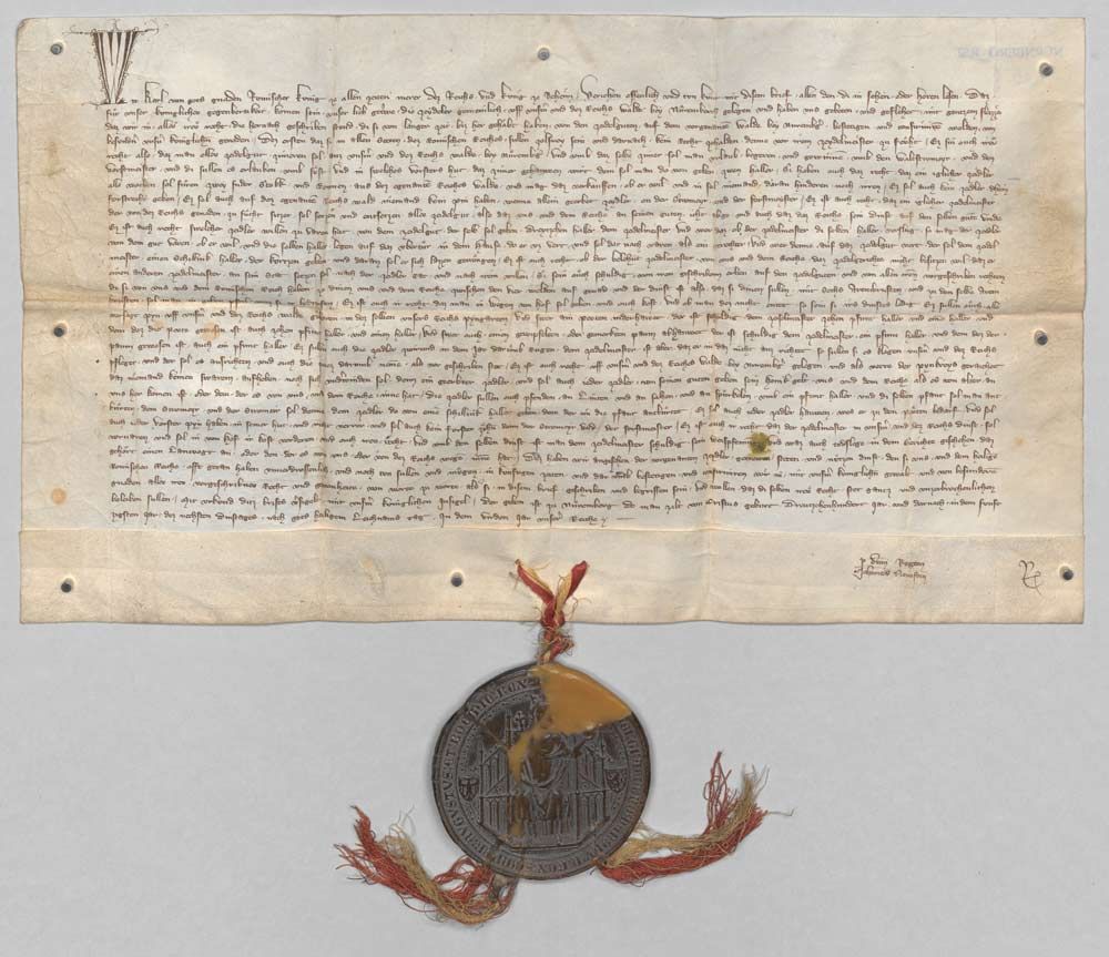 Reichsstadt Nürnberg Urkunde 764