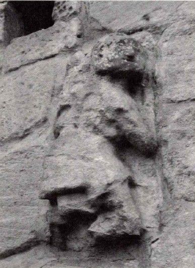 Mauerstück mit Grehhiedl