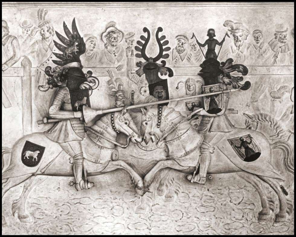 Relief Nürnberger Gesellenstechen